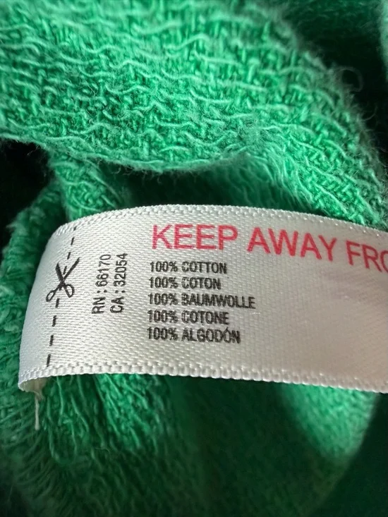 Free People So Fresh Vest Only 
Size Large Boho Boxy Green - Picture 12 of 14